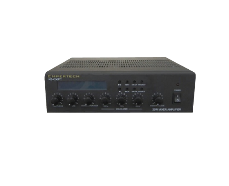 120W   2-ZONE Mixer Amplifier