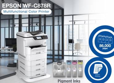 EPSON WorkForce Pro WF-C878R Multifunction Color Printer